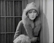 Scene from the Film Champagne': Close up of the Actor Betty Balfour, 1920s. Creator: British Pathe Ltd