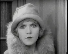 Scene from the Film Champagne': Close up of the Actor Betty Balfour, 1920s. Creator: British Pathe Ltd