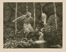 Scene from the film Die Nibelungen: Siegfried by Fritz Lang, 1924. Creator: Anonymous