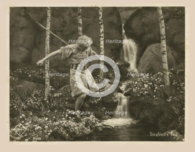 Scene from the film Die Nibelungen: Siegfried by Fritz Lang, 1924. Creator: Anonymous.