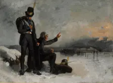 Scene from the Finnish War, 1874. Creator: Albert Edelfelt