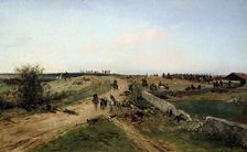 Scene from the Franco-Prussian War, 1870 19th century. Artist: Alphonse de Neuville