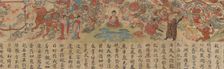 Scene from The Illustrated Sutra of Past and Present Karma..., late 13th century. Creator: Unknown