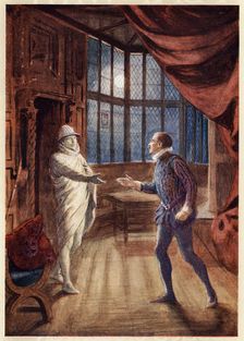 Scene from the opera Don Giovanni (1787), c1914 Artist: Charles A Buchel
