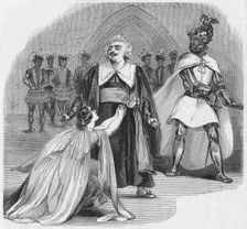Scene from the Opera of "Otello", at her Majesty's Theatre 1900. Creator: Unknown
