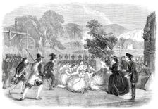 Scene from the opera of "The Night Dancers", at the Royal English Opera, Covent Garden, 1860. Creator: Unknown