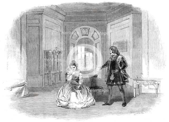Scene from the "Legend of Florence", at Sadler's Wells Theatre, 1850. Creator: Unknown.