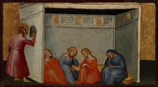 Scene from the Legend of St Nicholas, about 1400-1410. Creator: Bicci di Lorenzo