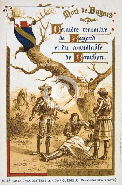 Scene from the life of Bertrand du Guesclin, (19th century). Artist: Unknown