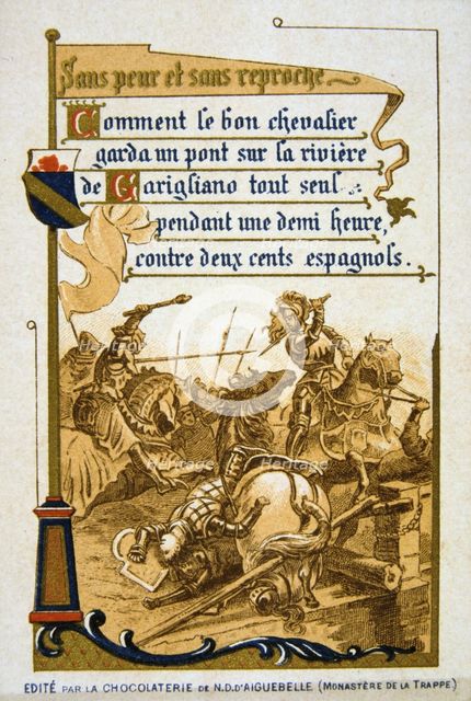 Scene from the life of Bertrand du Guesclin, (19th century). Artist: Unknown