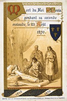 Scene from the life of Bertrand du Guesclin, (19th century)