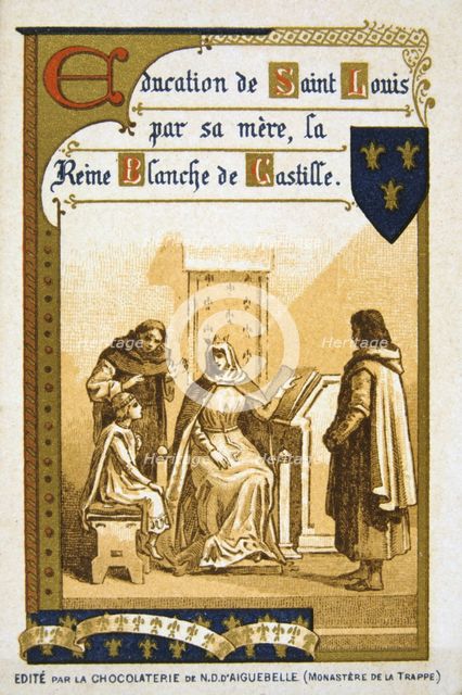 Scene from the life of Bertrand du Guesclin, (19th century). Artist: Unknown