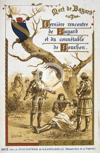 Scene from the life of Bertrand du Guesclin, (19th century). Artist: Unknown