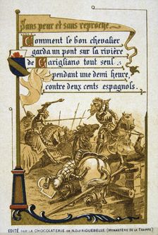 Scene from the life of Bertrand du Guesclin, (19th century)