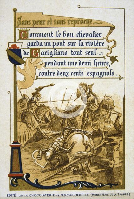 Scene from the life of Bertrand du Guesclin, (19th century). Artist: Unknown