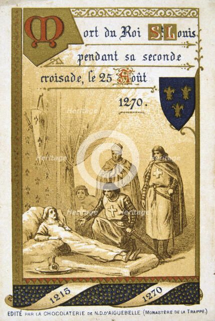 Scene from the life of Bertrand du Guesclin, (19th century). Artist: Unknown