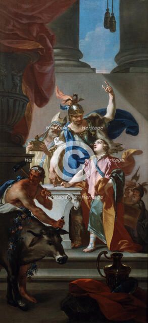 'Scene from the life of Hannibal', 18th century.  Artist: Claudio Francesco Beaumont