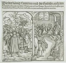 Scene from the Life of King Eumenes, 16th century. Creator: Unknown