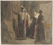 Scene from the life of King Francis I of France, 1822-1880. Creators: King Francis I of France, Reinier Craeyvanger
