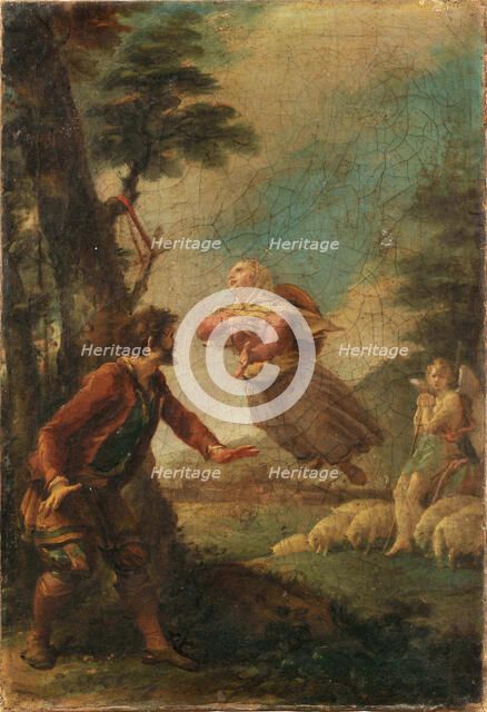 Scene from the Life of Saint Germaine Cousin. Creator: Cades, Giuseppe (1750-1799).