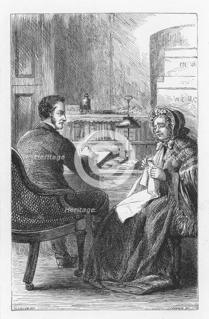 Scene from The Mill on the Floss by George Eliot, c1880. Artist: Walter-James Allen