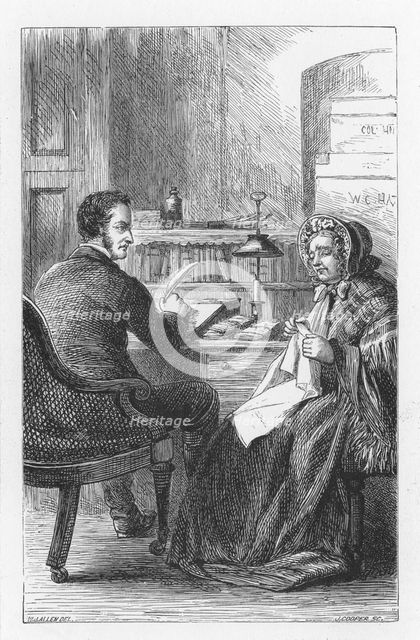 Scene from The Mill on the Floss by George Eliot, c1880. Artist: Walter-James Allen