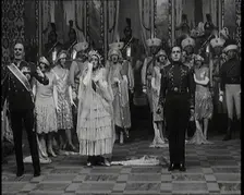 Scene from the Musical Princess Charming, 1920s. Creator: British Pathe Ltd