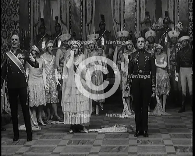 Scene from the Musical Princess Charming, 1920s. Creator: British Pathe Ltd.