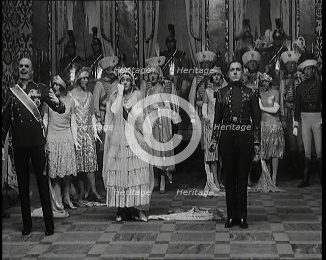 Scene from the Musical Princess Charming, 1920s. Creator: British Pathe Ltd.