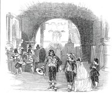 Scene from the new opera of "Maritana", at Drury Lane Theatre, 1845. Creator: Unknown
