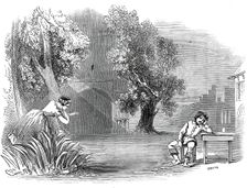 Scene from the new opera of "The Fairy Oak", at the Drury Lane Theatre, 1845. Creator: Smyth