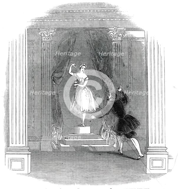 Scene from the "New Ballet" of "The Marble Maiden", at Drury Lane Theatre, 1845. Creator: Unknown.