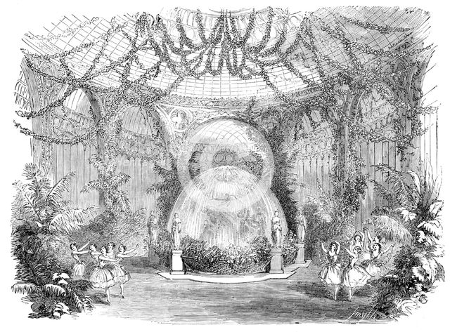 Scene from the New Ballet of "Les Quatre Saisons", at Her Majesty's Theatre, 1856.  Creator: Smyth.