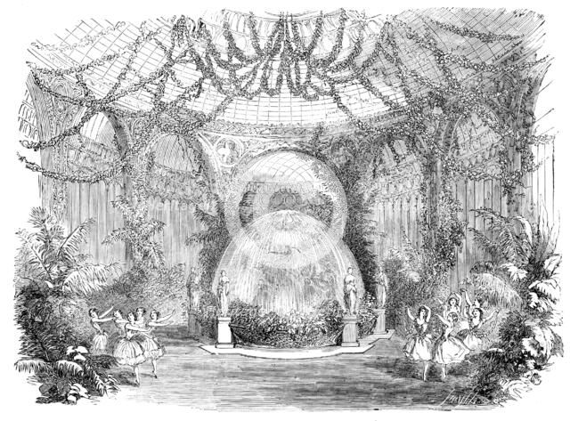 Scene from the New Ballet of "Les Quatre Saisons", at Her Majesty's Theatre, 1856.  Creator: Smyth.