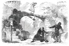 Scene from the New Play of "The Templar", at the Princess Theatre, 1850. Creator: Walter George Mason