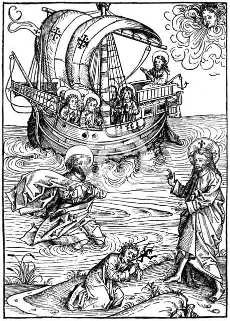 Scene from the Schatzbehalter, 1491 (1964).  Artist: Anon