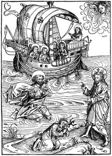 Scene from the Schatzbehalter, 1491 (1964). Artist: Anon