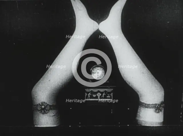 Scene from the silent film Ballet Mécanique, 1924.