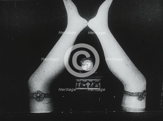 Scene from the silent film Ballet Mécanique, 1924.