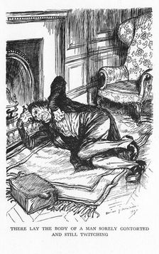 Scene from The Strange Case of Dr Jekyll and Mr Hyde by Robert Louis Stevenson, 1927. Artist: Edmund Joseph Sullivan