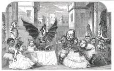 Scene from the Pantomime of "Harlequin and the Dragon of Wantley", at Sadler's Wells Theatre, 1850. Creator: Unknown