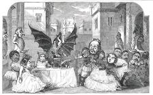 Scene from the Pantomime of "Harlequin and the Dragon of Wantley", at Sadler's Wells Theatre, 1850. Creator: Unknown