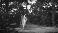 Scene from the play Sanctuary, A Bird Masque, by Percy MacKaye, in rehearsal for first..., 1913 Sept Creator: Arnold Genthe