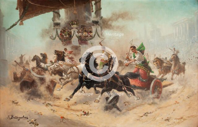 Scene from the Roman arena.