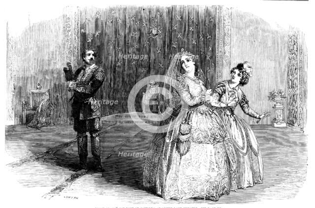 Scene from "The Rose of Castile", at Drury Lane Theatre, 1858. Creator: Smyth.