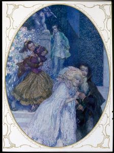 Scene from the work The Marriage of Figaro 1910, composed in 1786 by Mozart. Creator: MOZART, W.A. (1756 - 1791)