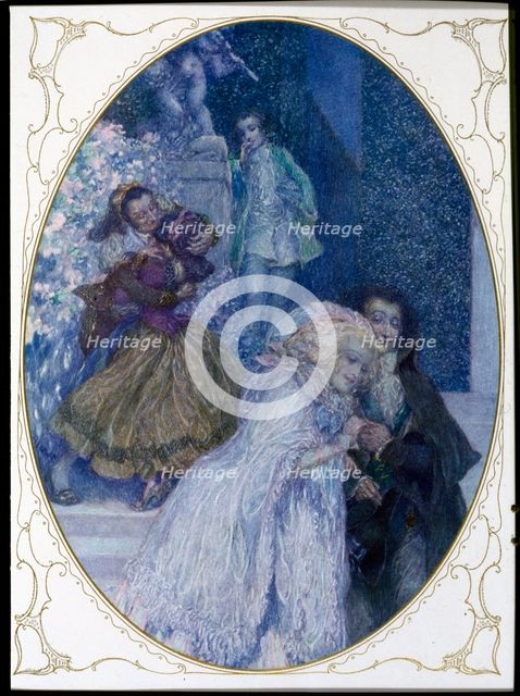 Scene from the work 'The Marriage of Figaro', 1910, composed in 1786 by Mozart. Creator: MOZART, W.A. (1756 - 1791).