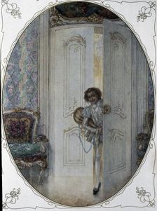 Scene from the work The Weddings of Figaro by W. A. Mozart, composed in 1786, 1910. Creator: Lefler Heinrich (1863-1919)