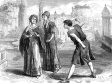 Scene from the Westminster Play, 1872. Creator: Unknown