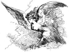 Scene from The Tempest by William Shakespeare, 1856-1858